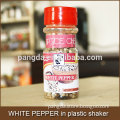 WHITE PEPPER in plastic shaker